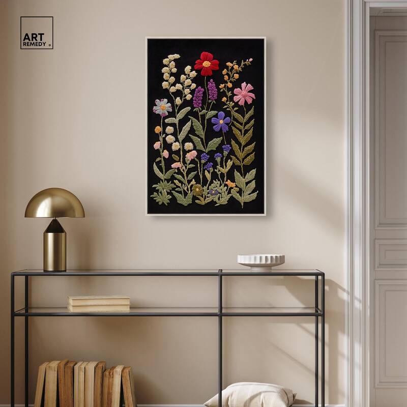 Fiber Flora on Fathomless Canvas by Art Remedy