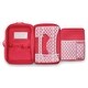 preview thumbnail 6 of 8, Badger Basket Double Doll Travel Case with Bunk Bed and Bedding - Pink