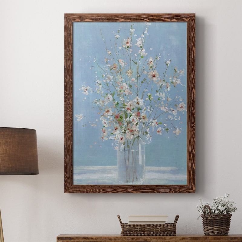 Cherry Blossom Arrangement-Premium Framed Canvas - Ready to Hang