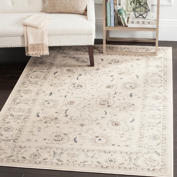slide 1 of 13, SAFAVIEH Vintage Distressed Boho Neige Oriental Rug 10' x 14' - Light Grey/Ivory