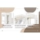 preview thumbnail 18 of 18, White Twin Size Loft Bed with Wardrobe, Storage Shelves, and Ladder