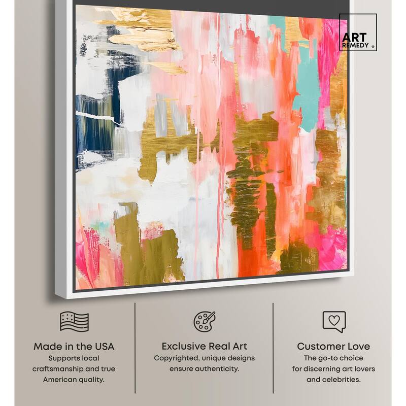 Exuberant Hues I Canvas by Art Remedy