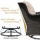 preview thumbnail 7 of 39, OVIOS 6-piece Rattan Wicker Patio Furniture Set Swivel Rocking Chair Set