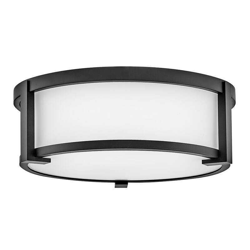 Hinkley Lighting 28963 Lowell 2 Light 13" Wide Flush Mount Drum