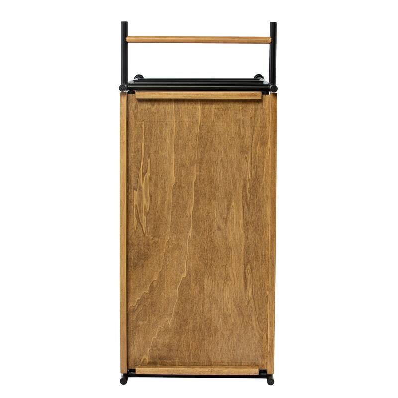 SEI Furniture Livingston Rolling Bar Cart