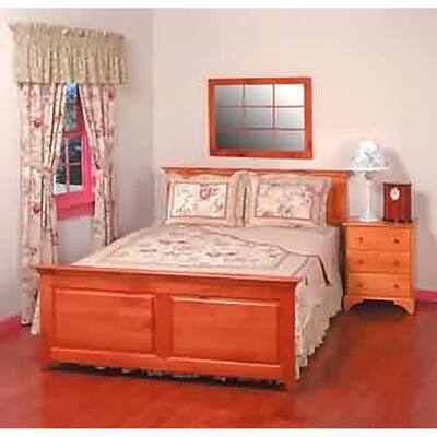 Shaker Heirloom Pine Footboard Full/Queen Heirloom Pine Finish