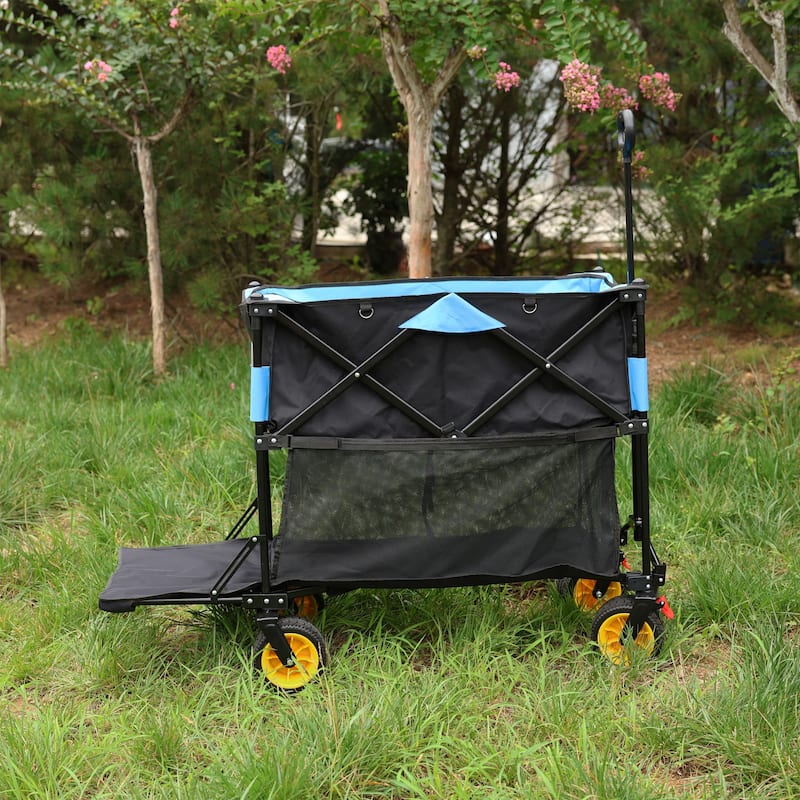 Folding Wagon Garden Shopping Beach Cart
