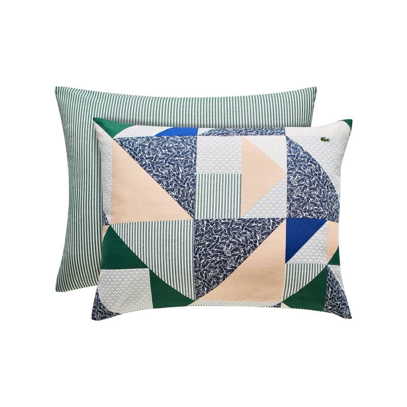 Lacoste Signature Cotton 3-Piece Comforter Set