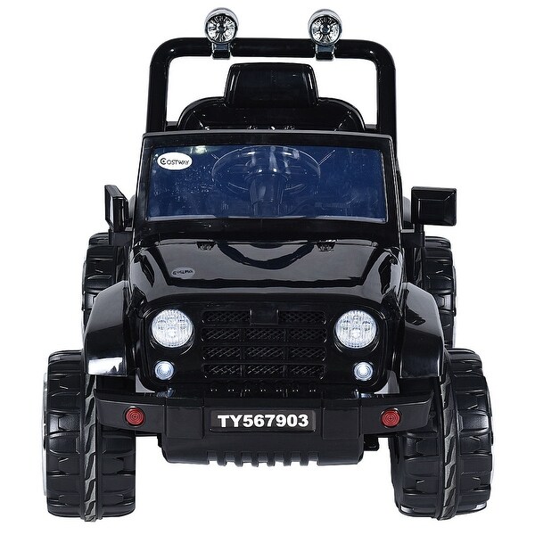 black ride on jeep