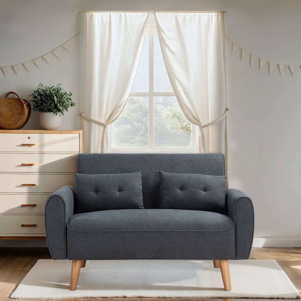 Futzca 47" Modern Loveseat Sofa