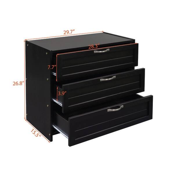 dimension image slide 3 of 6, Low Twin Size Loft Bed with Cabinets, Shelves and Slide, Maximized Space