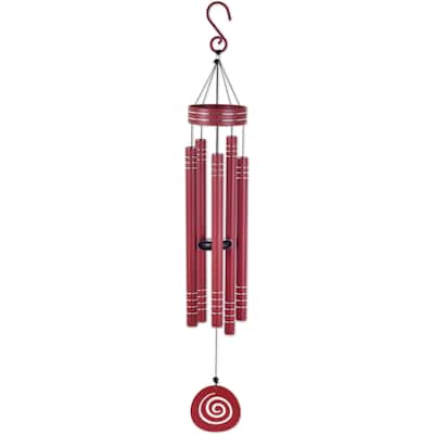Vista Classics - Galaxy Red Wind Chime, 41"