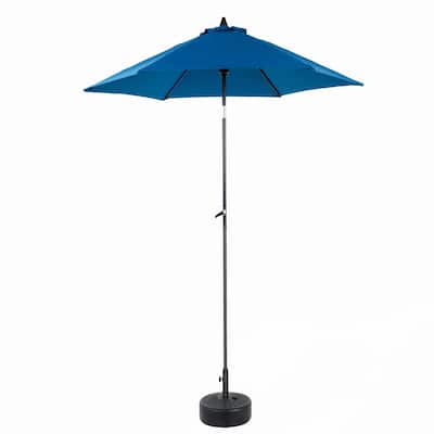 9FT Patio Umbrella with Push Button Tilt and Crank(Base Not Included)