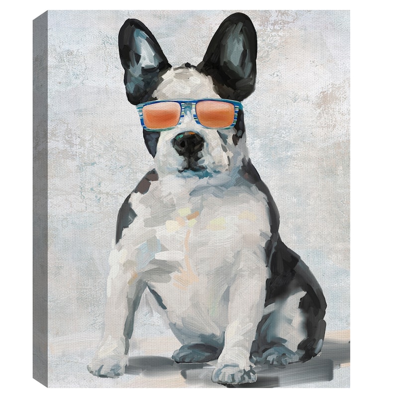 Shady Pups I, II, III, IV by Studio Arts Canvas Art Prints