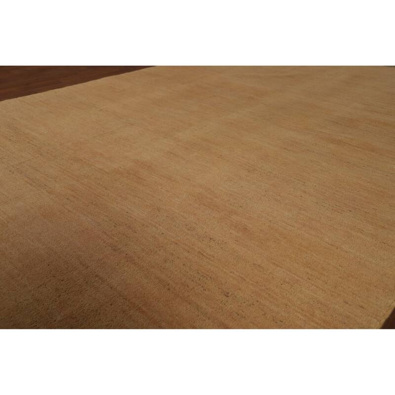 Contemporary Gabbeh Oriental Area Rug Tribal Hand-Knotted Wool Carpet - 5'6" x 7'10"