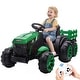 preview thumbnail 1 of 33, 12V Battery Powered Electric Vehicle Car Toys with 6 Wheels Green