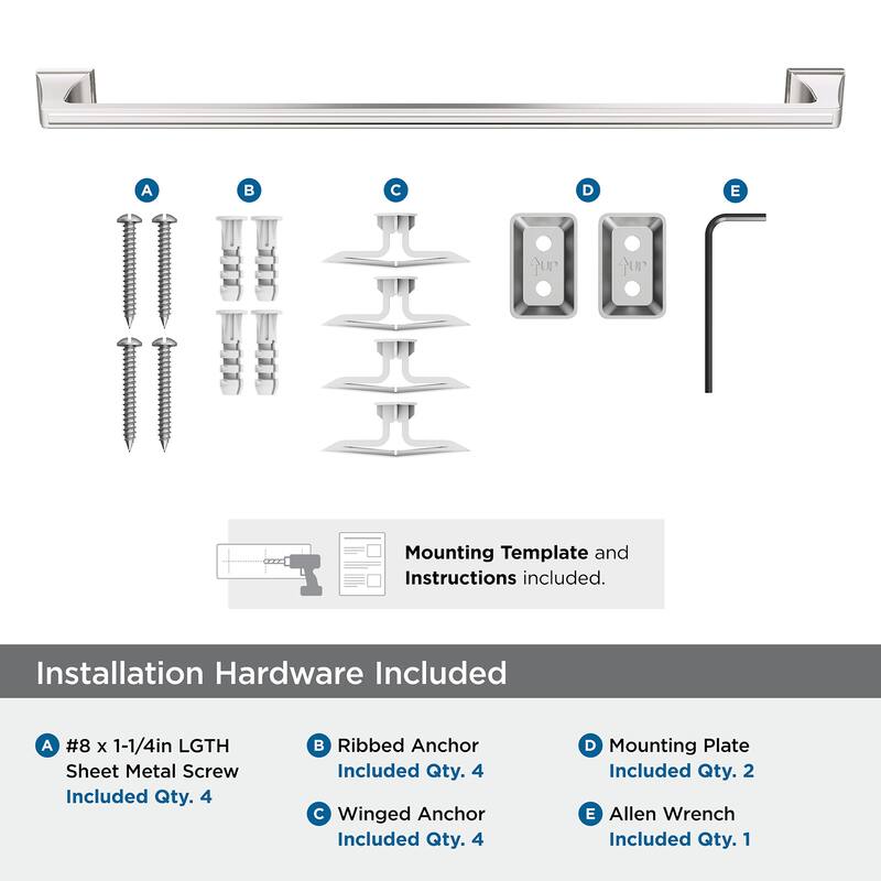 Amerock Mulholland 24" Towel Bar
