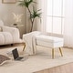 preview thumbnail 7 of 92, Velvet Storage Ottoman Bench with gold legs and Nailhead Trim for Bedroom/End of Bed/Entryway/Window