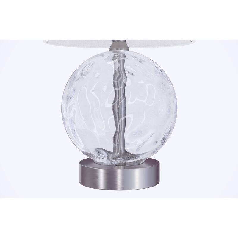 Globe 14.5" Glass Table Lamp (Set of 2)