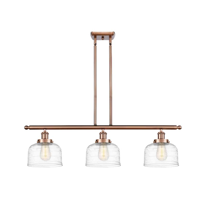 Innovations Lighting Bell - 3 Light 36" Island Light - 8" Shade