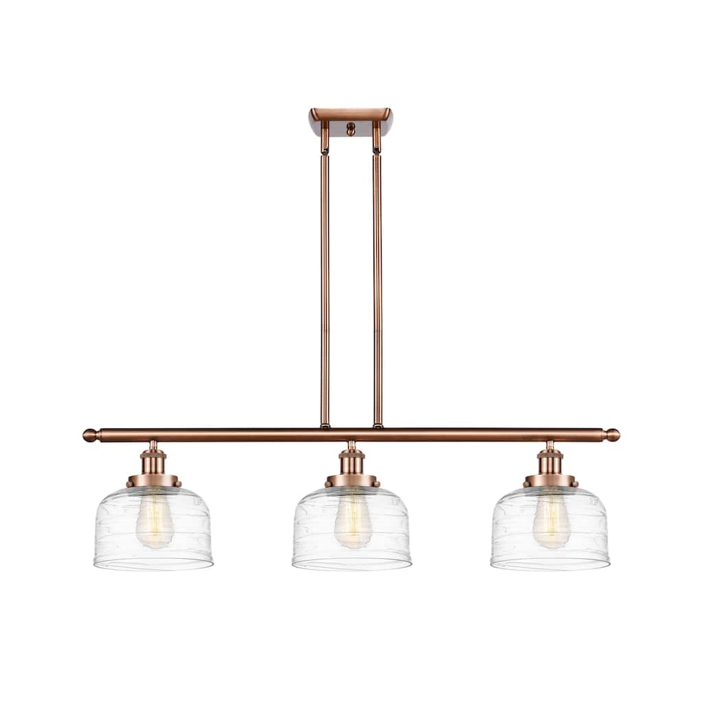 Innovations Lighting Bell - 3 Light 36" Island Light - 8" Shade
