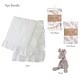 preview thumbnail 2 of 7, Lambs & Ivy 4-Piece Signature Floral/Leaf Baby Crib Bedding Set - White/Gray