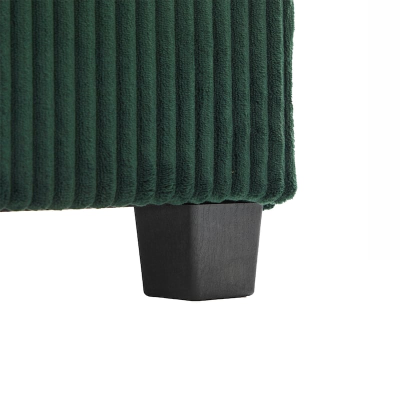 L-Shaped Sectional Sofa with Pull-Out Storage,Ottoman & Pillows 3-Seat with USB Charging,Cup Holder, Convertible Design