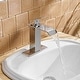 preview thumbnail 26 of 40, Vibrantbath Commercial Waterfall Spout Bathroom Sink Faucet