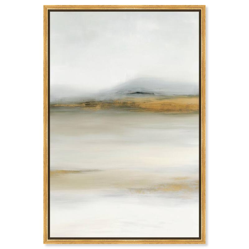 Misty Expanse II Canvas by Art Remedy - Gold - 20" x 30"