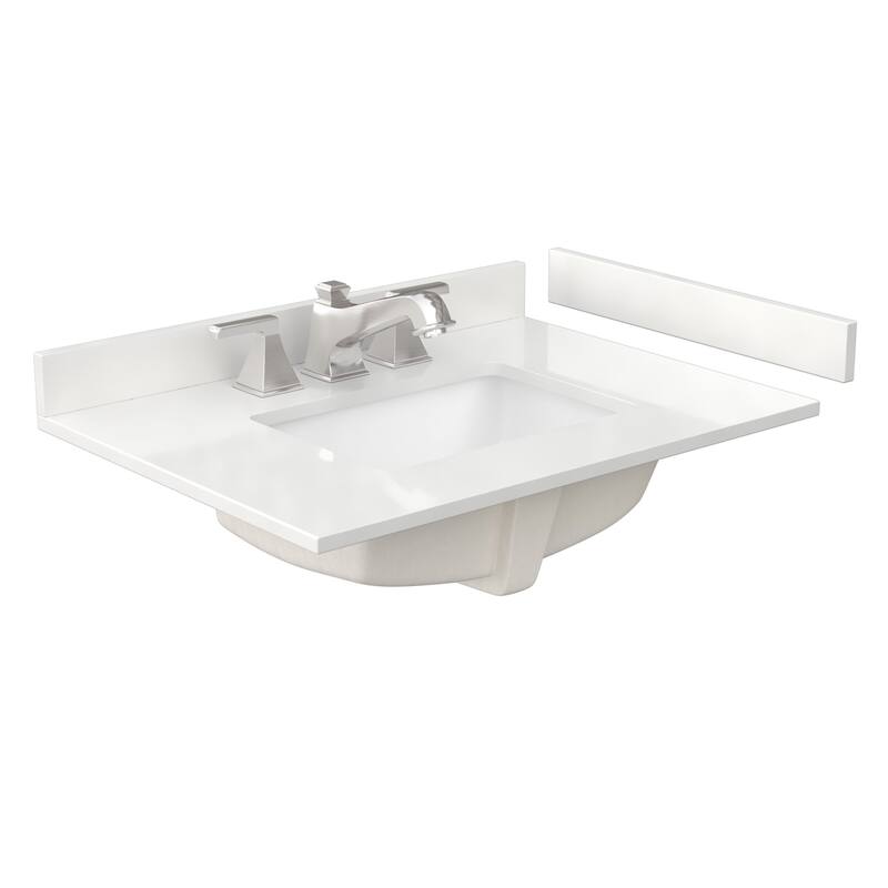 Wyndham Collection WCS141430S-QTZ-US3MXX Sheffield 30" Free Standing