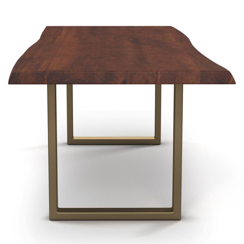 Urbia Brooks Solid Acacia Dining Table - U Base