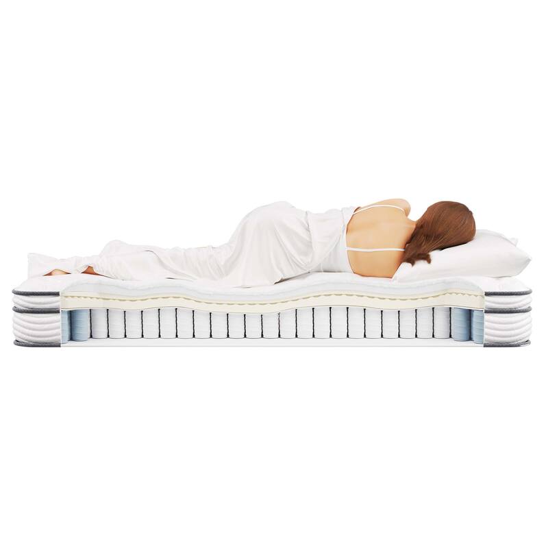 Jenna 6" Innerspring and Foam Mattress - N/A