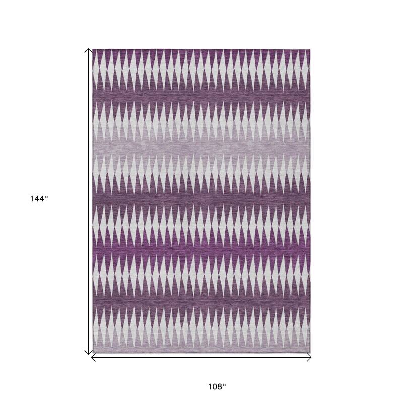 HomeRoots Striped Transitional Rectangle Outdoor Rug