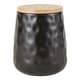 preview thumbnail 25 of 40, Matte Dimple Texture Ceramic Canister (Set of 2) - 3.25 Cup/5.75 Cup