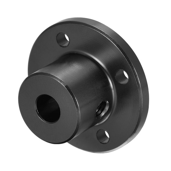 Sourcing Map 6mm Inner Dia H15xD15 Rigid Flange Coupling