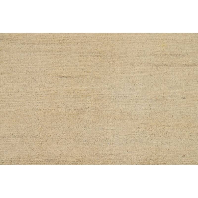 Modern Gabbeh Oriental Rug Handmade Wool Carpet - 4'10"x 6'2"