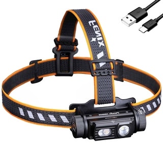 Lampe Frontale Fenix HM60R Rechargeable - 1300 Lumens, Modèle FNX HL60R, Neuf Sous Blister