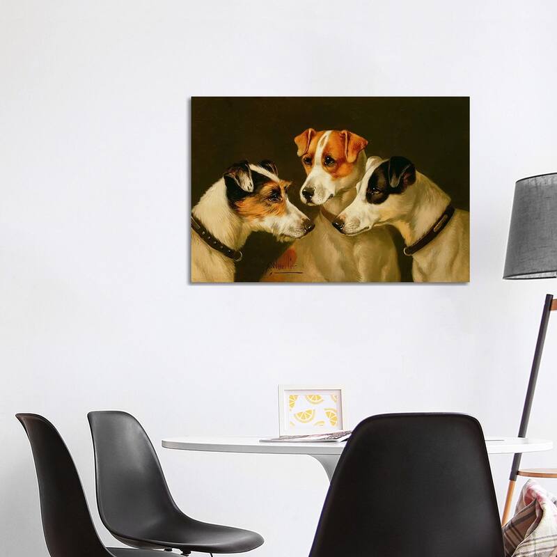 iCanvas "The Hounds" by Alfred Wheeler Canvas Print - 26x40x1.5