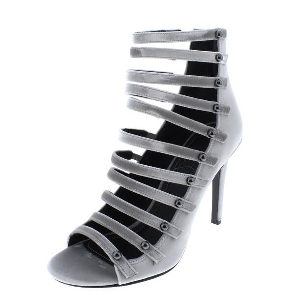 Kendall Kylie Giaa Women's Strappy Faux Button Heel Sandals Shoes Kendall Kylie Giaa Women's Strappy Faux Button Heel Sandals Shoes