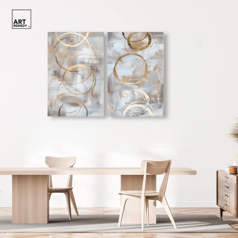 The Dunes Set Canvas Set of 2 by Art Remedy, Gallery Wrapped