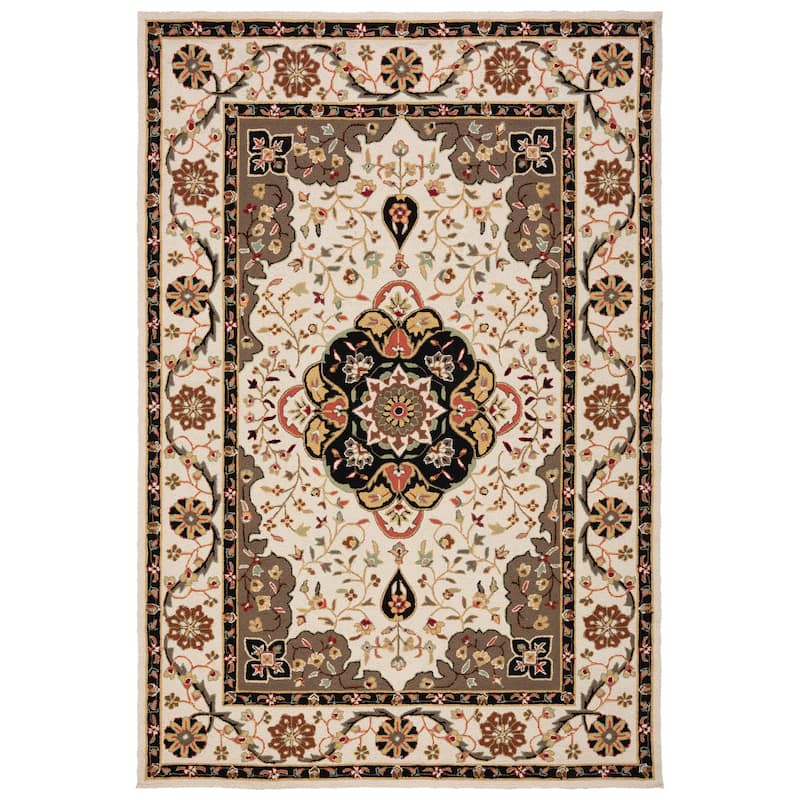 SAFAVIEH Handmade Easy Care Slavina Oriental Rug