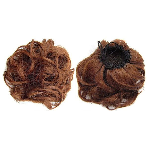 Shop Wig Bun Hair Pack Bridal Wedding - On Sale ...