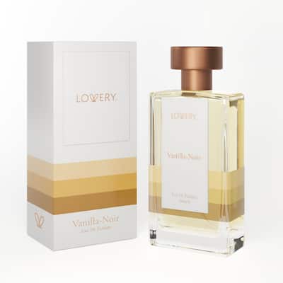 Lovery Vanilla Noir Eau de Parfum, Made in France, 100ml