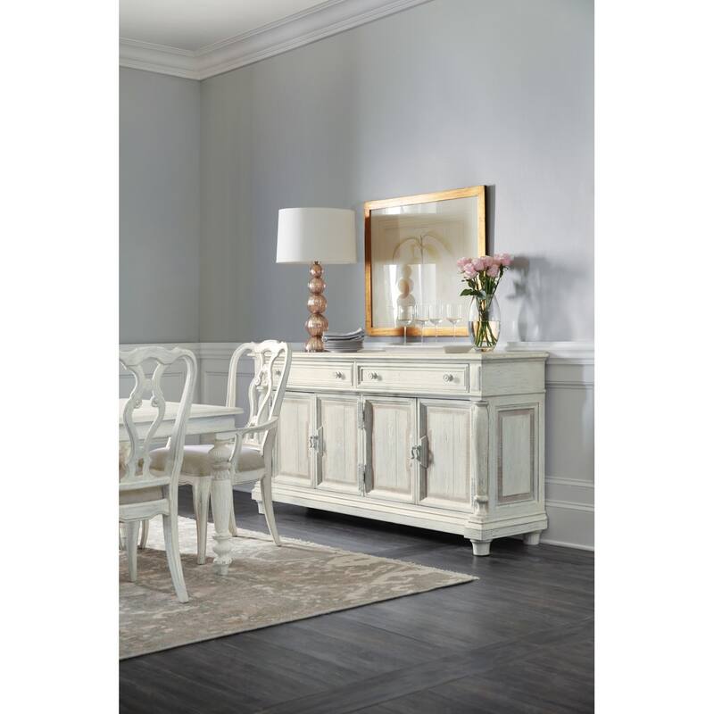 Hooker Furniture 5961-75900-BUFFET-A Traditions 76" Wide Wood Buffet