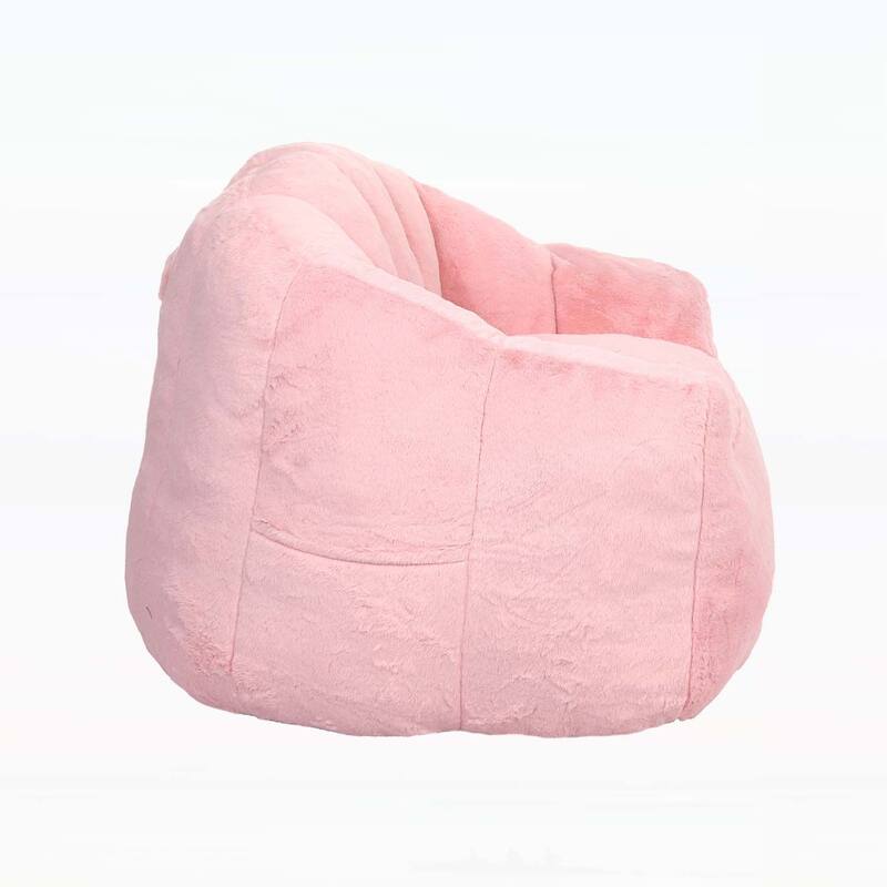 Comfy Bean Bag Sofa Chair with Armrests for Ultimate Relaxation in Living Room and Bedroom