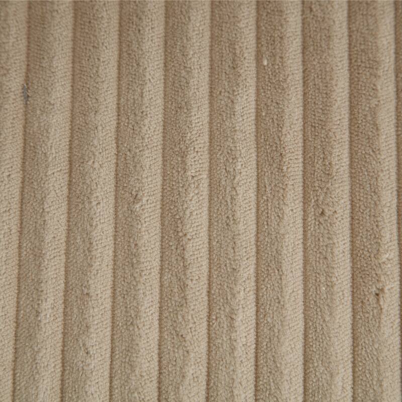 146" Fabric U-Shape Modular Sectional Sofa with Deep Seats and 7 Pillows (5-Seater)