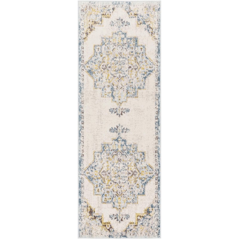 Livabliss Ankara Traditional Medallion Area Rug