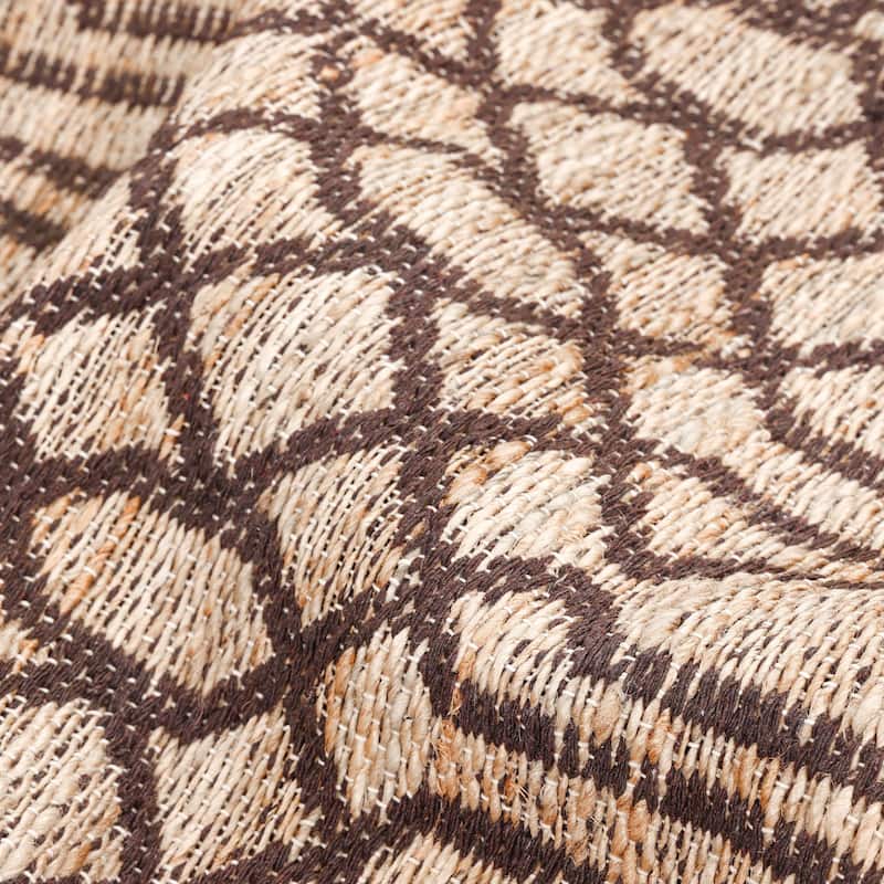 Overton Handmade Modern Contemporary Trellis Area Rug