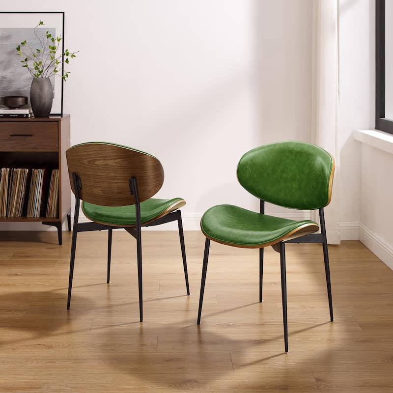 Art Leon Mid-century Modern Dining Chairs (Set of 2)