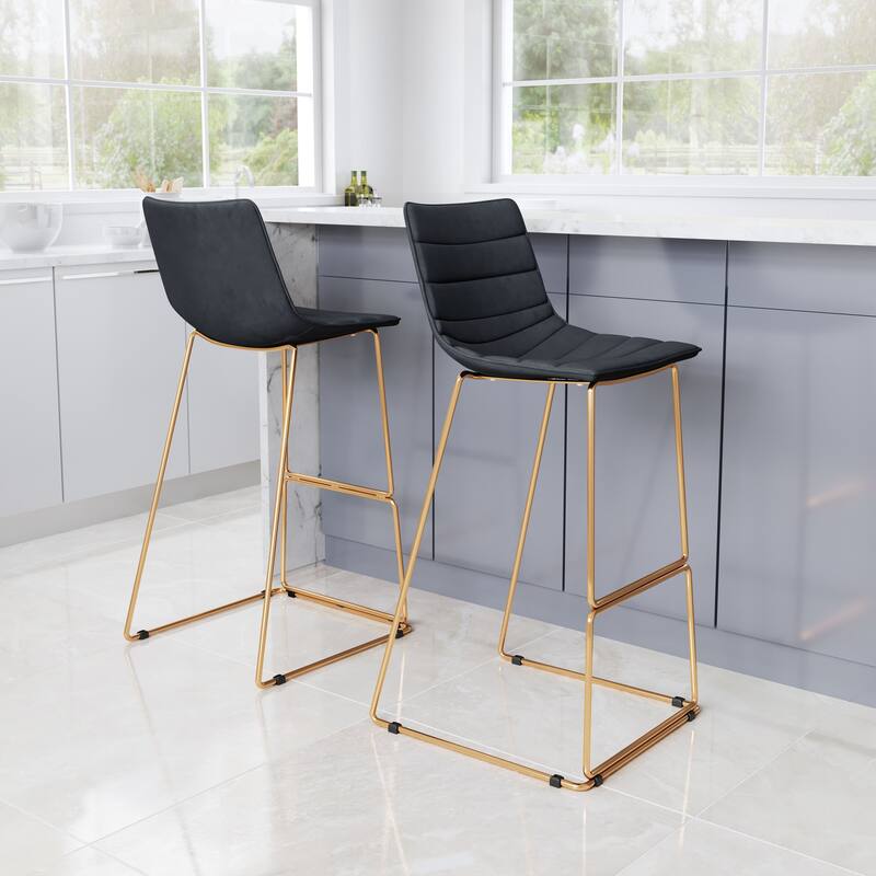 Adele Barstool (Set of 2) - 18.5" W x 19.5" D x 40.2" H